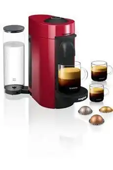 Magimix cafetière à dosette ou capsule magimix nespresso vertuo plus rouge 12l magimix 11389