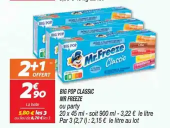 Netto Mr Freeze Big Pop Classic offre