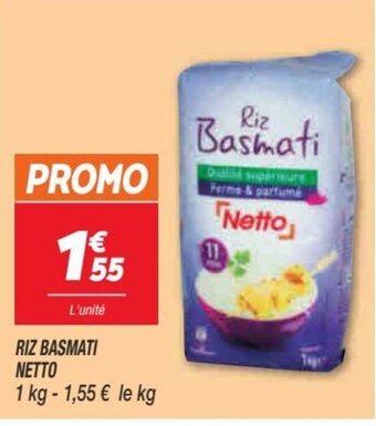 Netto Riz Basmati Netto offre