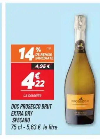 Netto DOC Prosecco Brut Extra Dry Specaro offre