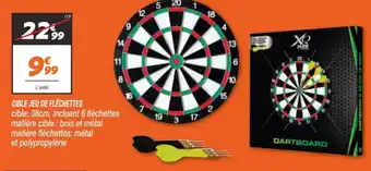 Netto Cible Jeu de Fléchettes offre