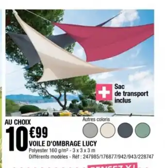 La Foir'Fouille Voile d'Ambrage Lucy offre
