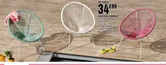 La Foir'Fouille Fauteuil Marco offre