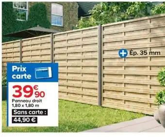 Castorama Panneau droit offre