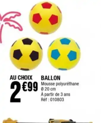 La Foir'Fouille Ballon offre