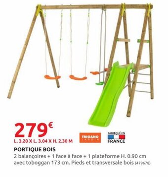 Rural Master Portique Bois offre