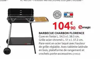 Rural Master Barbecue Charbon Florence offre