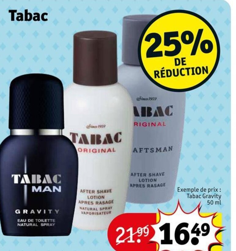 Promo Tabac chez Kruidvat