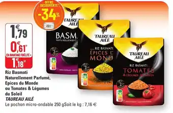 G20 Riz Basmati Naturellement Parfumé offre