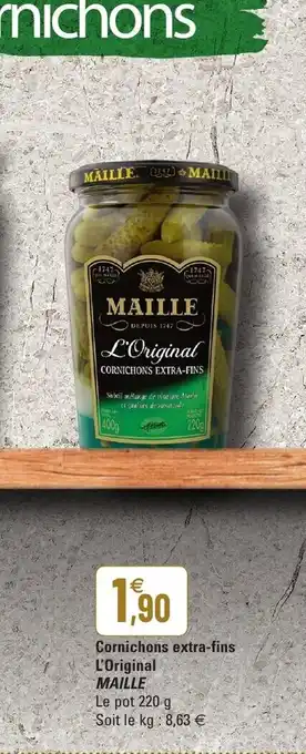 G20 Cornichons Extra-Fins L'Original offre