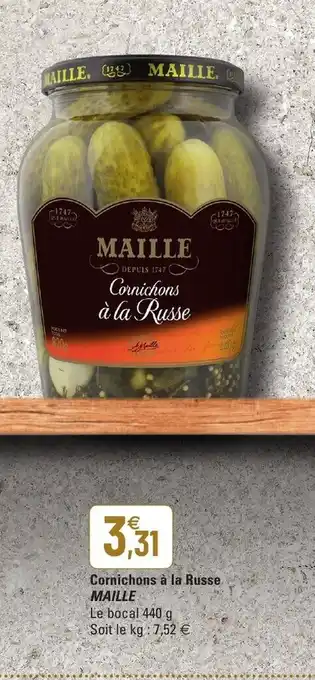G20 Cornichons à La Russe offre