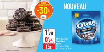 Mini Biscuits Crunchies Oreo