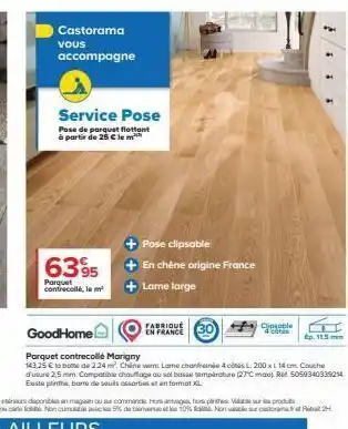 Castorama Parquet offre