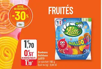 G20 Bonbons Rolldooo Lutti offre