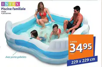 Action Intex Piscine Familiale offre