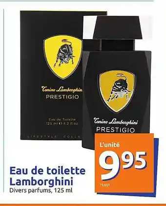 Action Eau De Toilette Lamborhini offre