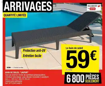 Brico Dépôt Bain De Soleil offre