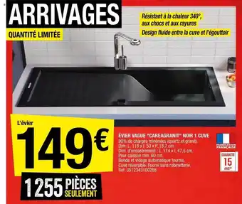 Brico Dépôt évier Vague offre