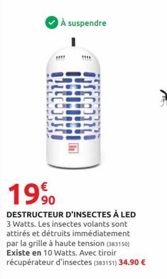 Rural Master Destructeur d'insectes à led offre