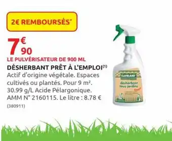 Rural Master Désherbant prêt à l'emploi offre