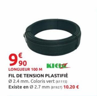 Rural Master Fil de tension plastifié offre