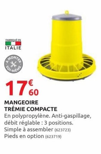 Rural Master Mangeoire trémie compacte offre