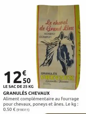 Rural Master Granulés chevaux offre