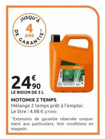 Motomix 2 temps