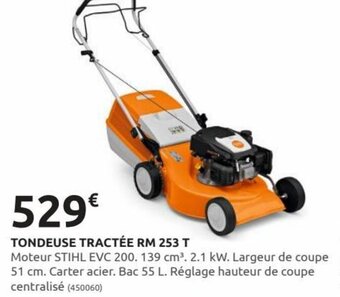 Rural Master Tondeuse tractée RM 253 T offre