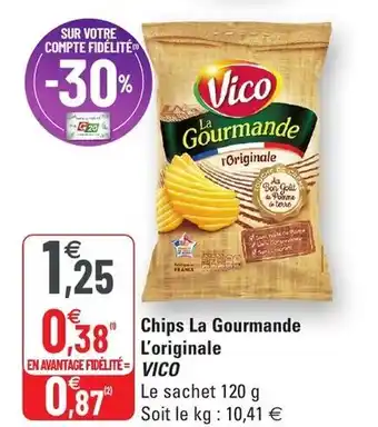 G20 Chips La Gourmande L'originale Vico offre
