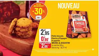 G20 Petits Biscuits Chorizo d'Espagne Et Paprika offre