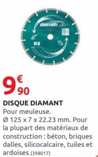 Rural Master Disque diamant offre