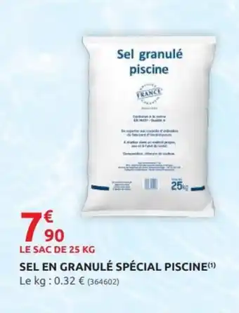 Rural Master Sel en granulé spécial piscine offre