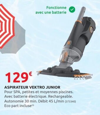 Rural Master Aspirateur vektro junior offre
