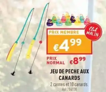 Trafic Jeu de peche aux canards offre