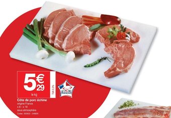 Promocash Côte de porc échine offre