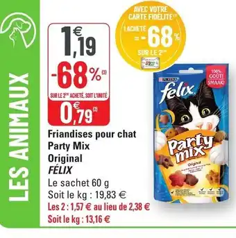 G20 Friandises Pour Chat Party Mix Original offre