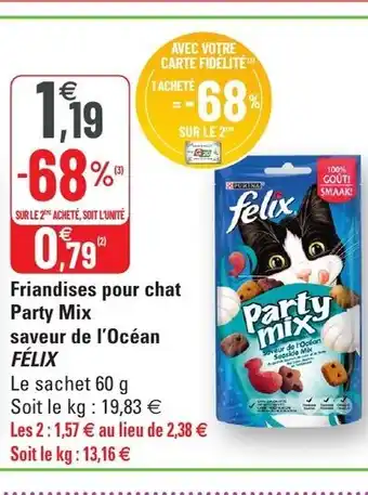 Friandises Pour Chat Party Mix Saveur De l'Océan