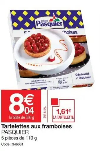Tartelettes aux frambosies