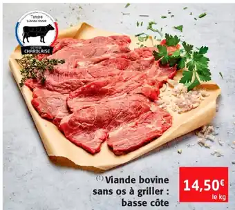Colruyt Viande Bovine Sans Os à Griller Basse Côte offre