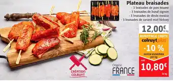 Colruyt Plateau Braisades offre