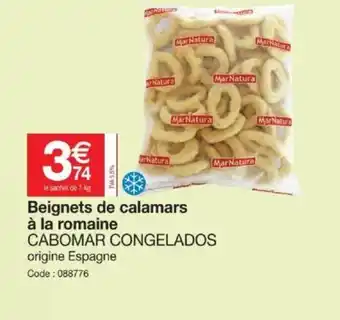 Promocash Beignets de Calamars à La Romaine offre