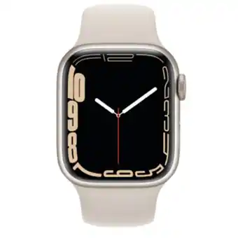 SFR Apple watch series 7 4g 41 mm aluminium starlight avec bracelet sport starlight offre