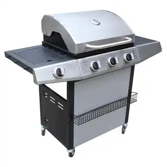 Leroy Merlin Acoma : barbecue à gaz 3 + 1 + plancha offre