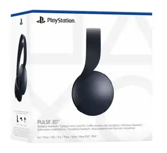 Micromania Casque sans fil pulse 3d midnight black offre