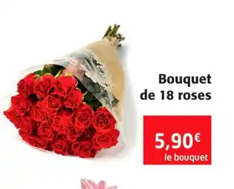 Colruyt Bouquet de 18 roses offre