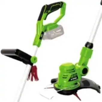 E.Leclerc Brico Coupe bordure sans fil 20v vito ego li + 20 lames de rechange sans batterie ni chargeur offre