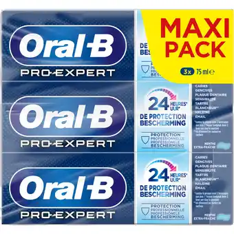 Auchan Dentifrice oral b pro-expert offre