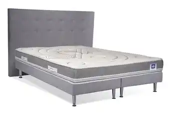 La compagnie du lit Bultex déco fréjus-toundra gris offre