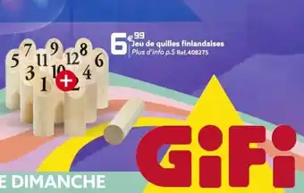 Jeu de Quilles Finlandaises
